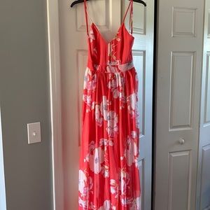 Maxi floral dress